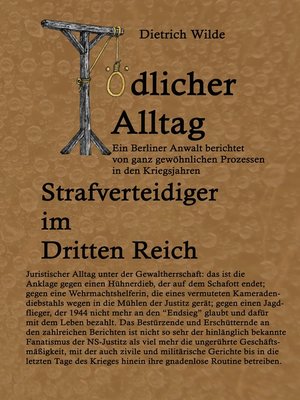 cover image of Tödlicher Alltag